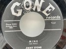 Jimmy Stone: Mine / Found 45 Vinyl Record on Gone (1957) Rockabilly VG+