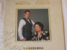Genuine Signed Freddie Mercury Barcelona Lp Vinyl Record, First Pressing POLH 44