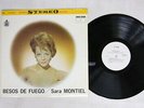 SARA MONTIEL BESOS DE FUEGO VOIX-D'OR VOS3069 JAPAN PROMO MONO FLIPBACK COVER LP