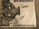 Signed Black Sabbath headless Cross 12” Single