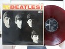 THE BEATLES / MEET THE BEATLES, RARE RED WAX JAPAN ONLY ORIG. 1964 ODEON LP EX