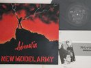 LP NEW MODEL ARMY Adrenalin S185002 EMI JAPAN Vinyl PROMO