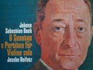 BACH 6 Sonatas & Partitas Jascha Heifetz RCA 3 LP Box Set