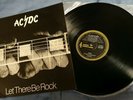 AC/DC Let There Be Rock Black Label Lp Record in Near Mint Condition
