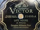 78rpm 1920s Black CLARINET BLUES GEM: DOUGLAS WILLIAMS FOUR-Late Hrs,KIND DADDY
