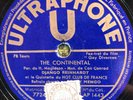 Ultraphone 1443 Django Reinhardt HOT CLUB  Jazz 78 rpm 1935 1st Issue  E-/V+