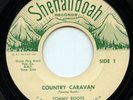 HEAR- Rare Surf Steel Guitar Exotica 45- Tommy Roots- Country Caravan-Shenandoah