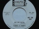 Psych Pop Girl Group CAROL & CHERYL Go Go GTO / Sunny Winter COLPIX Promo 45 MP3