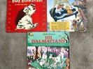 3X DISNEY VINYL / LPs: OLIVER & COMPANY, THE RESCUERS, & 101 DALMATIANS