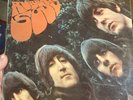 the beatles rubber soul vinyl record. parlophone. 1965 UK mono 2nd press.