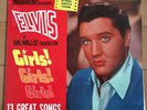 ELVIS PRESLEY / GIRLS  GIRLS  GIRLS  JAPAN ISSUE LP FLIPBACK COVER