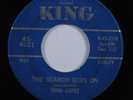 Popcorn Rockabilly 45 TRINI LOPEZ Search Goes On KING HEAR
