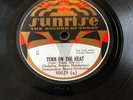 RARE LABEL Sunrise by Grey Gull studio HOT Jazz Dance Band 78 “Turn Up The Heat”