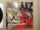 1st Pressing Harmony Corruption, Napalm Death UK Near Mint with Mint Lyric Sheet