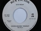 Rockabilly 45 ELVIS PRESLEY Good Rockin' Tonight RCA VICTOR promo HEAR