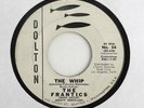 THE FRANTICS 45 The Whip / Delilah DOLTON Rec '60 DJ A+ HEAR Instrumentals