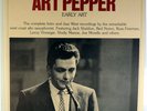 ART PEPPER-EARLY ART-1976 BLUE NOTE DOUBLE MONO LP- INTRO, JAZZWEST SESSIONS