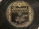 JAZZ JIMMIE NOONE ORCHESTRA I Need Lovin'  BRUNSWICK 6174   E-