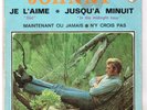 Johnny  HALLYDAY  Je l'aime    Pochette papier label bleu   7