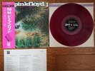 PINK FLOYD A Saucerful Of Secrets JAPAN LP RED WAX w/ OBI OP-80282