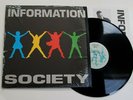 INFORMATION SOCIETY s/t LP VINYL EX+/N MINT Original 1988 Album Same Self Titled