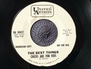 THE BEST THINGS -CHICKS ARE FOR KIDS rare US 1966 DEMO PROMO / GARAGE PUNK MINT-