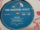 ELVIS PRESLEY TOO MUCH & PLAYING FOR KEEPS HMV POP330