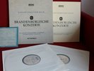 BACH Brandenburg Concertos BAUMGARTNER; 2-LP-Box Archiv curved stereo 1960 NM/NM