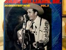 Hank Williams Sr 24 Greatest Hits Vol 2 Vinyl LP Record Polydor MG2-5401 Sealed