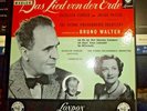 MAHLER Das Lied von der Erde, WALTER, Vienna PO FERRIER, PATZAK 2LP LONDON 625/6