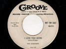 RARE OHIO DOOWOP-CORONETS-I LOVE YOU MORE/CRIME DOESN'T PAY-GROOVE 114