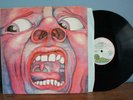 IN THE COURT OF THE CRIMSON KING 2nd press Island pink rim EX/EX STUNNING