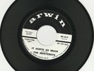 RARE ORIGINAL NORTHERN SOUL 45 - THE MONTEREYS - IT HURTS SO MUCH - ARWIN W/D