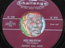 HEAR Johnny & Jonie 45 Kee-Ro-Ryin/Just Before Dawn rockabilly rocker teen