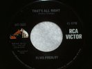 ELVIS PRESLEY That's All Right Blue Moon Of Kentucky RCA Victor Gold Standard