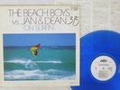 BEACH BOYS VS. JAN & DEAN ON SURFIN' SAME CAPITOL ECS-81651 Japan PROMO BLUE LP