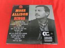 LP 33 GIRI MOSE ALLISON SINGS 180 GR **NUOVO SEALED**