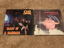 (2) Ozzy Osbourne - Diary of a Madman, Black Sabbath - Paranoid LP Vinyl Record