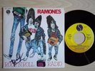 RAMONES – ‘’ROCK ‘N’ ROLL RADIO?’’ – PROMO SPANISH VINYL SINGLE. HAND SIGNED MR