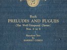 311g4.  Harriet Cohen - Preludes & Fugues #6-9 (Bach) - Japanese Col. 7982-7984