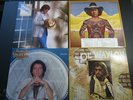 4 country pop LP lot, Waylon Jennings,David Allan Coe,Ricky Scaggs,Larry Gatlin