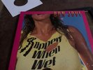 Bon Jovi Signed Vinyl Franed Full Band Original Slippery When Wet, memorabilia,