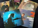 JOHNNY CASH – 5Lp's – AT SAN QUENTIN, RING OF FIRE, THE BARON, AMERICA & WALLS O