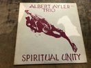 ALBERT AYLER TRIO - SPIRITUAL UNITY - ORIGINAL 1965 PRESSING - Mono - RARE