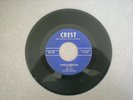 Rare 45 RPM Record by Tom Tall on CREST Records  lable # 1038