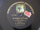 Saint-Granier Ils Etaient en Pyjama 78 Tours Pathe X.3756