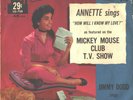 ANNETTE--CHILDREN'S PICTURE SLEEVE+45 on DISNEYLAND-LG-758-(HOW WILL I KNOW)--PS
