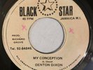 DENTON DIXON - MY CONCEPTION - BLACK STAR ( RARE ROOTS 7 )