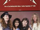 METALLICA : LIVE AT THE HAMMERSMITH ODEON 1986 : 180G RED VINYL LP