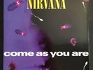 NIRVANA Come As You Are UK ORIGINAL 1992 DGC GEFFEN PAPER LABEL VINYL 7” 45 NM